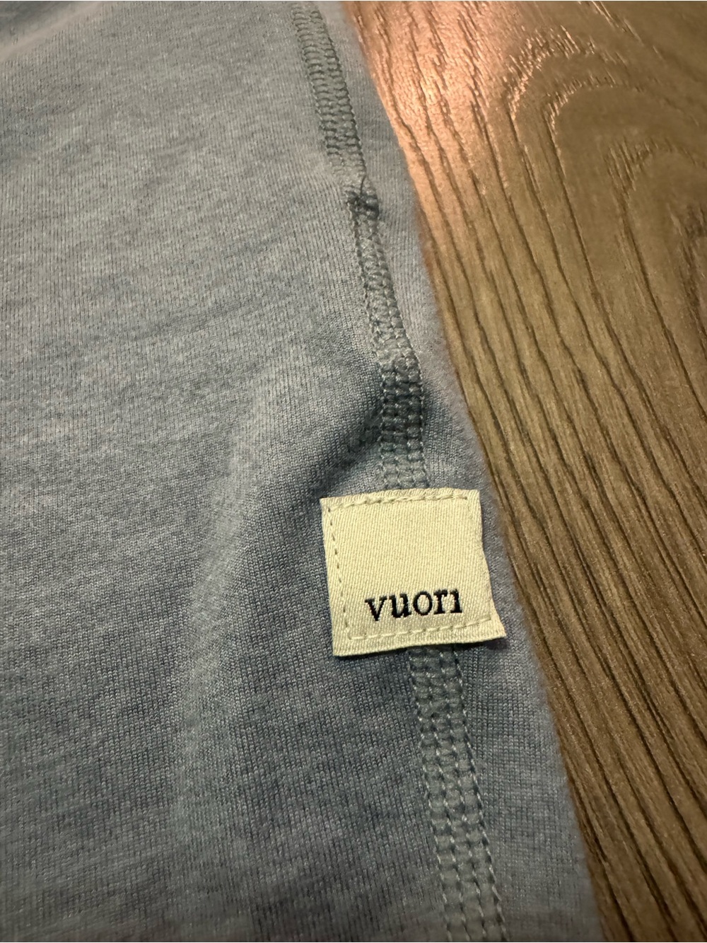 Vuori Women’s Halo Vintage Dreamknit Leggings Heather Blue Lounge Pants Sz L - Picture 2 of 6